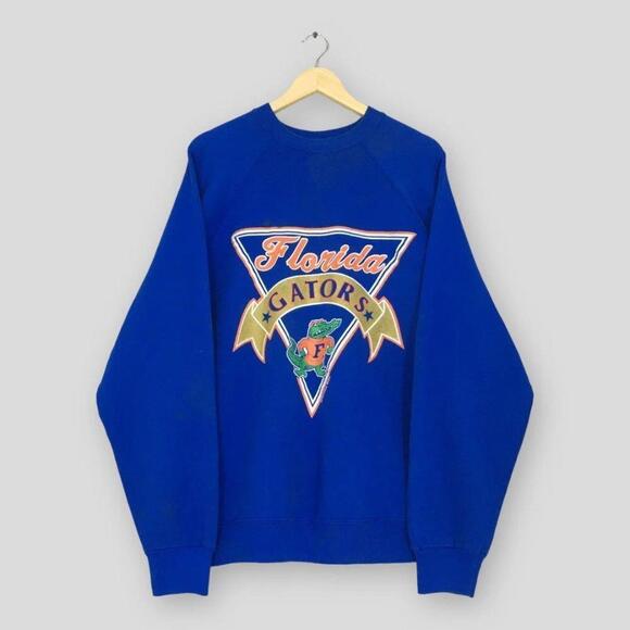Tops - Florida Gators90S Ncaa Spellout Crewneck Sweatshirt